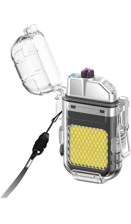 🔥 ولاعة كهربائية متعددة الاستخدامات - تصميم عصري وقوي 🔥