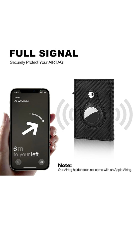 محفظه جيب للبطاقات البنكيه بخاصيه التتبع air tag