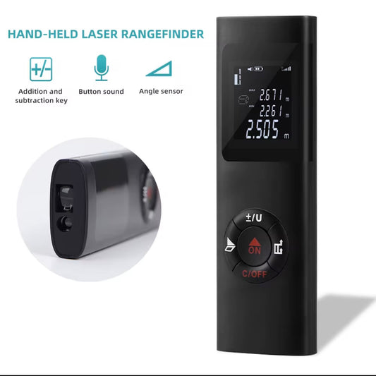 📏 جهاز قياس المسافات بالليزر – دقة وسرعة في ثوانٍ!