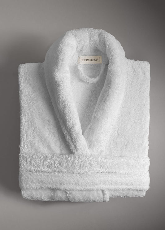 روب دش أبيض ناعم