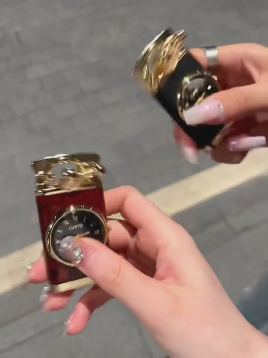 ولاعة ساعة أنيقة كلاسيكية